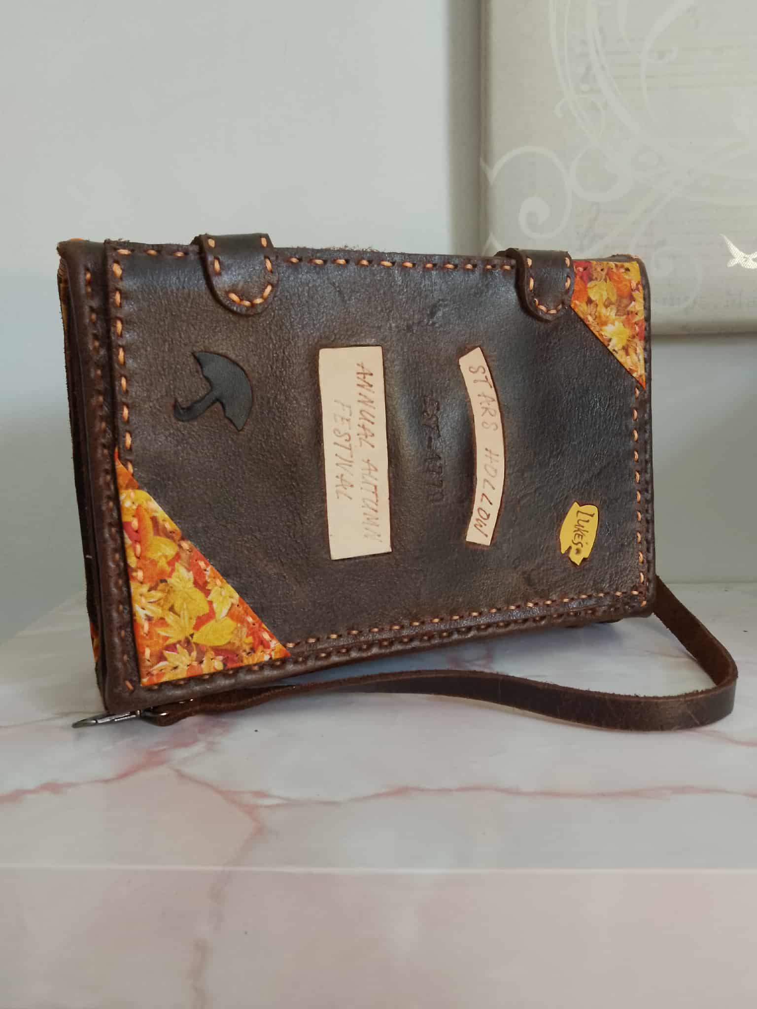 Autumn festival 'Book' bag - Prototype