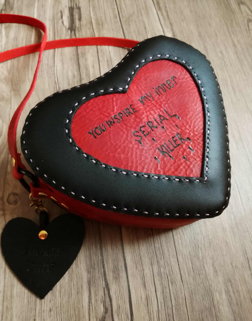You inspire- Heart bag prototype