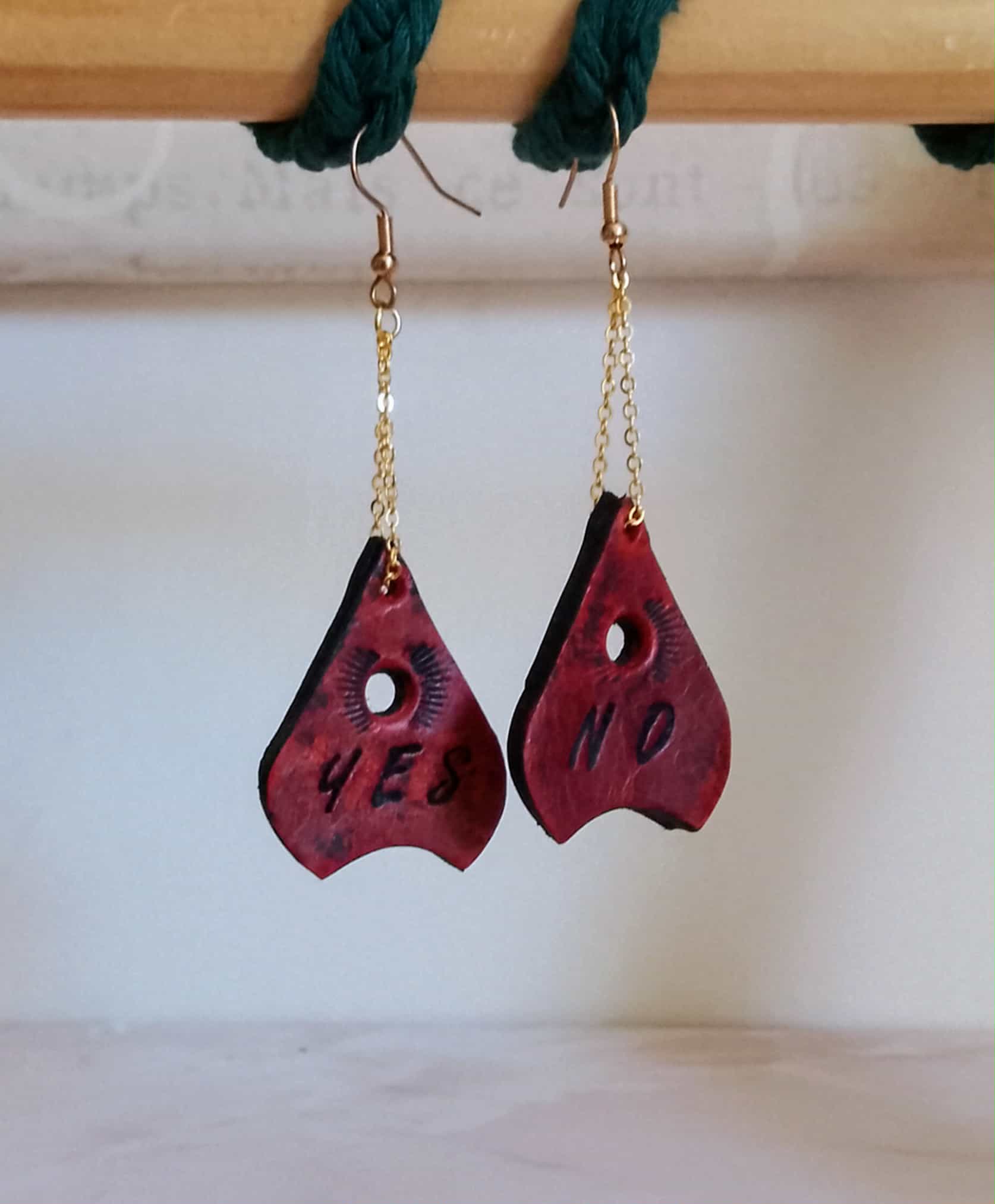 The Answer Seekers earrings