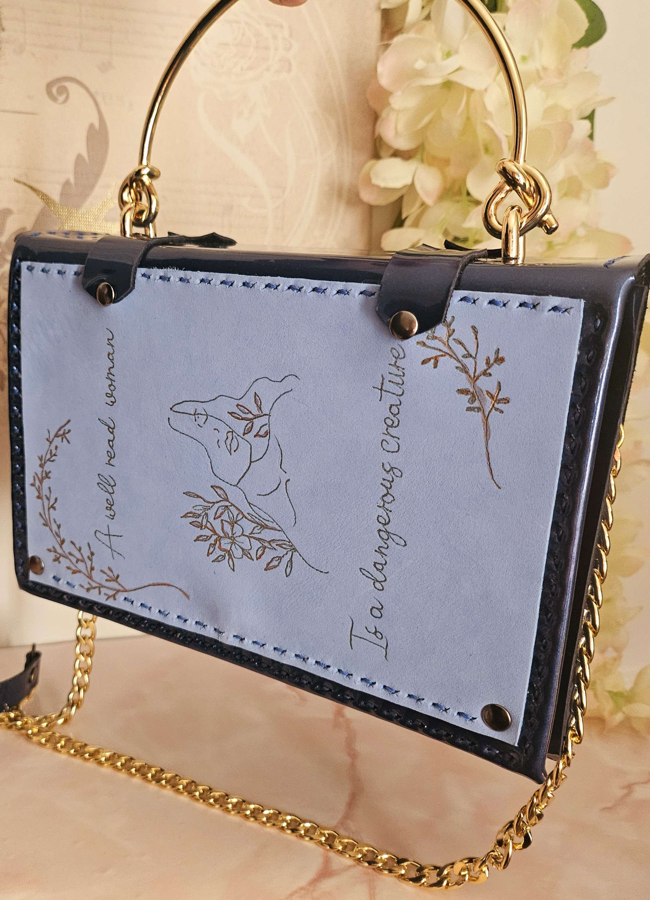 A well read woman - 'Book' bag