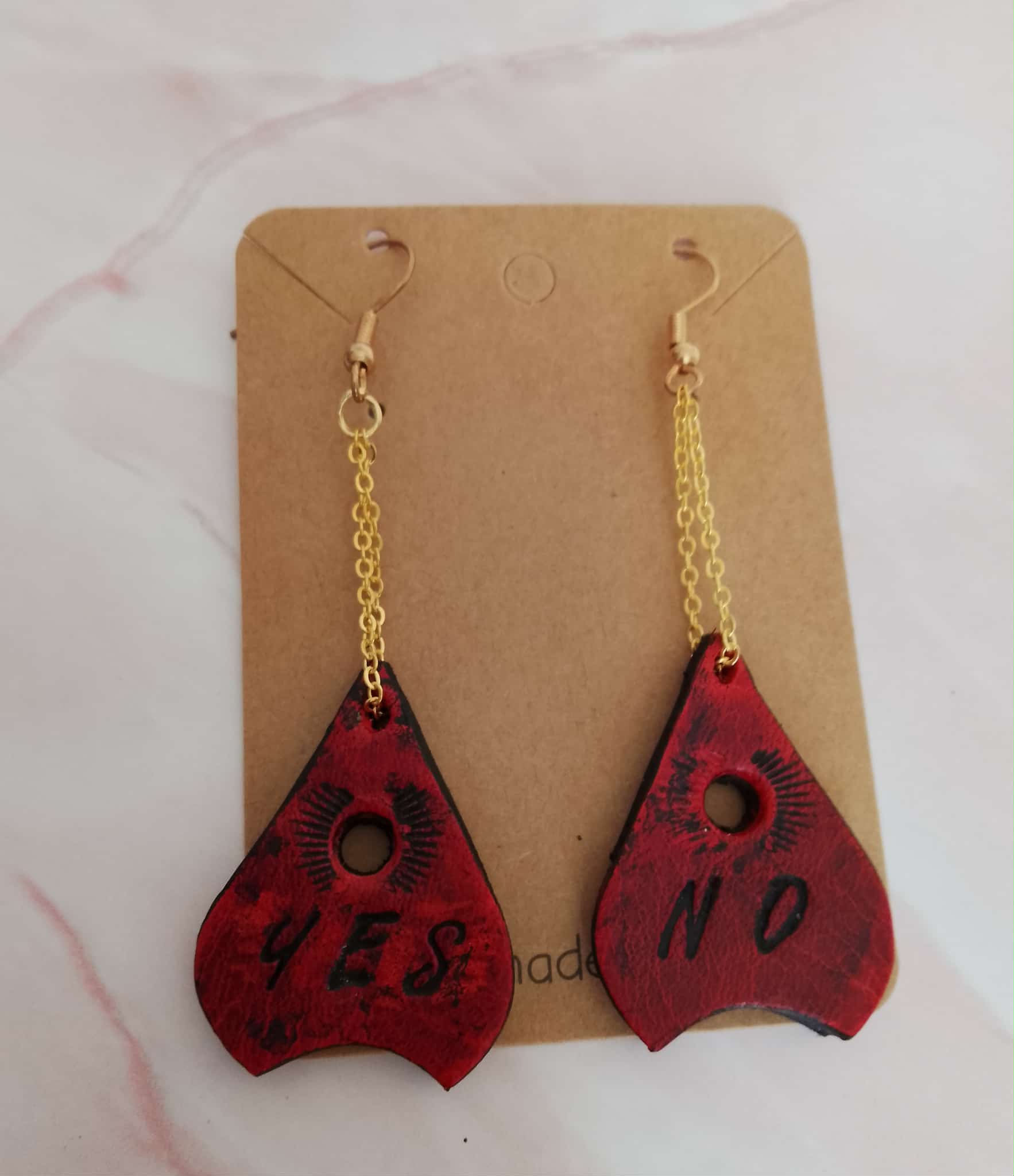 The Answer Seekers earrings