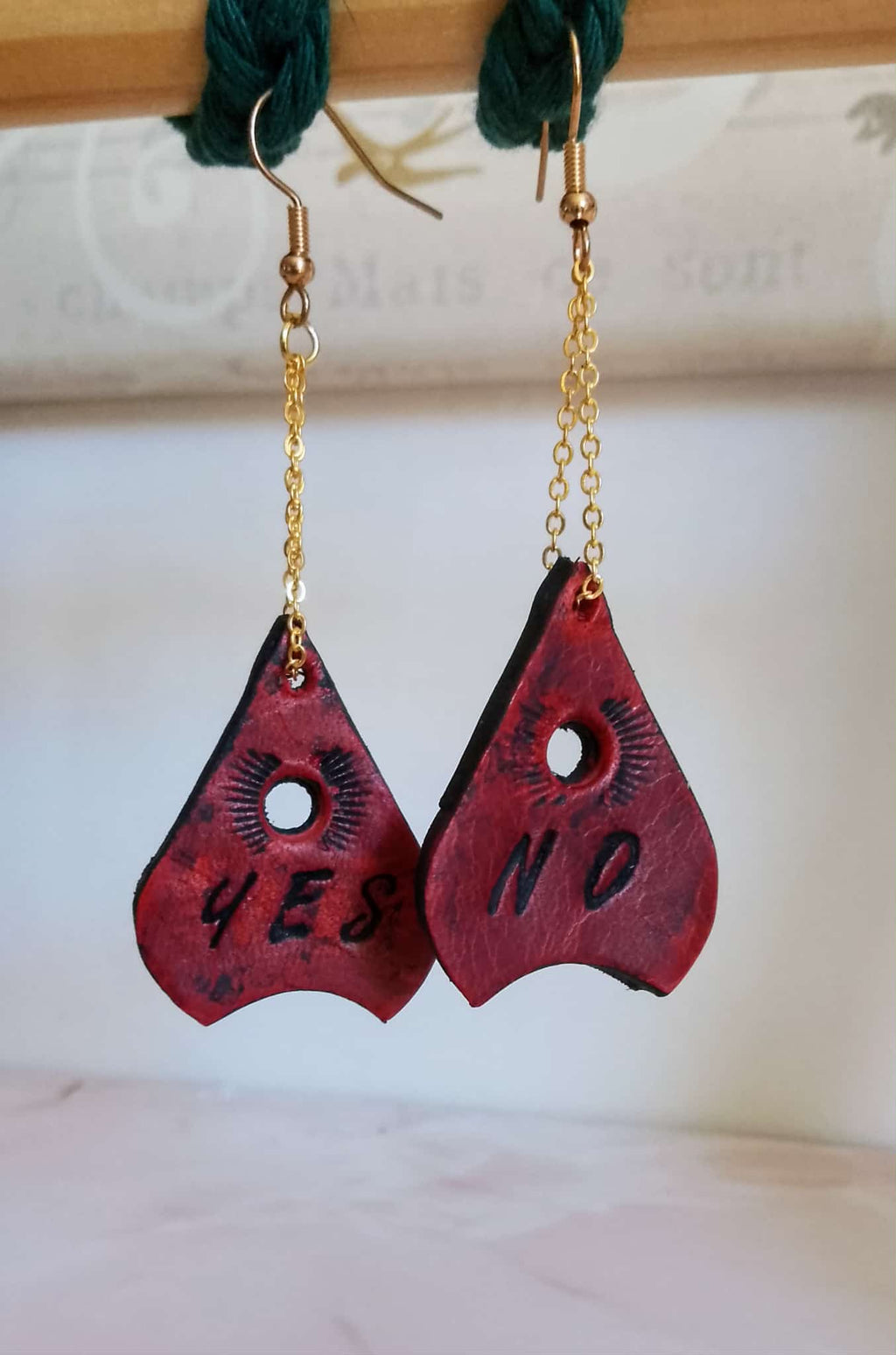 The Answer Seekers earrings