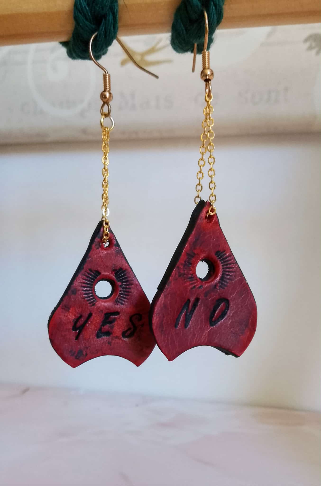 The Answer Seekers earrings