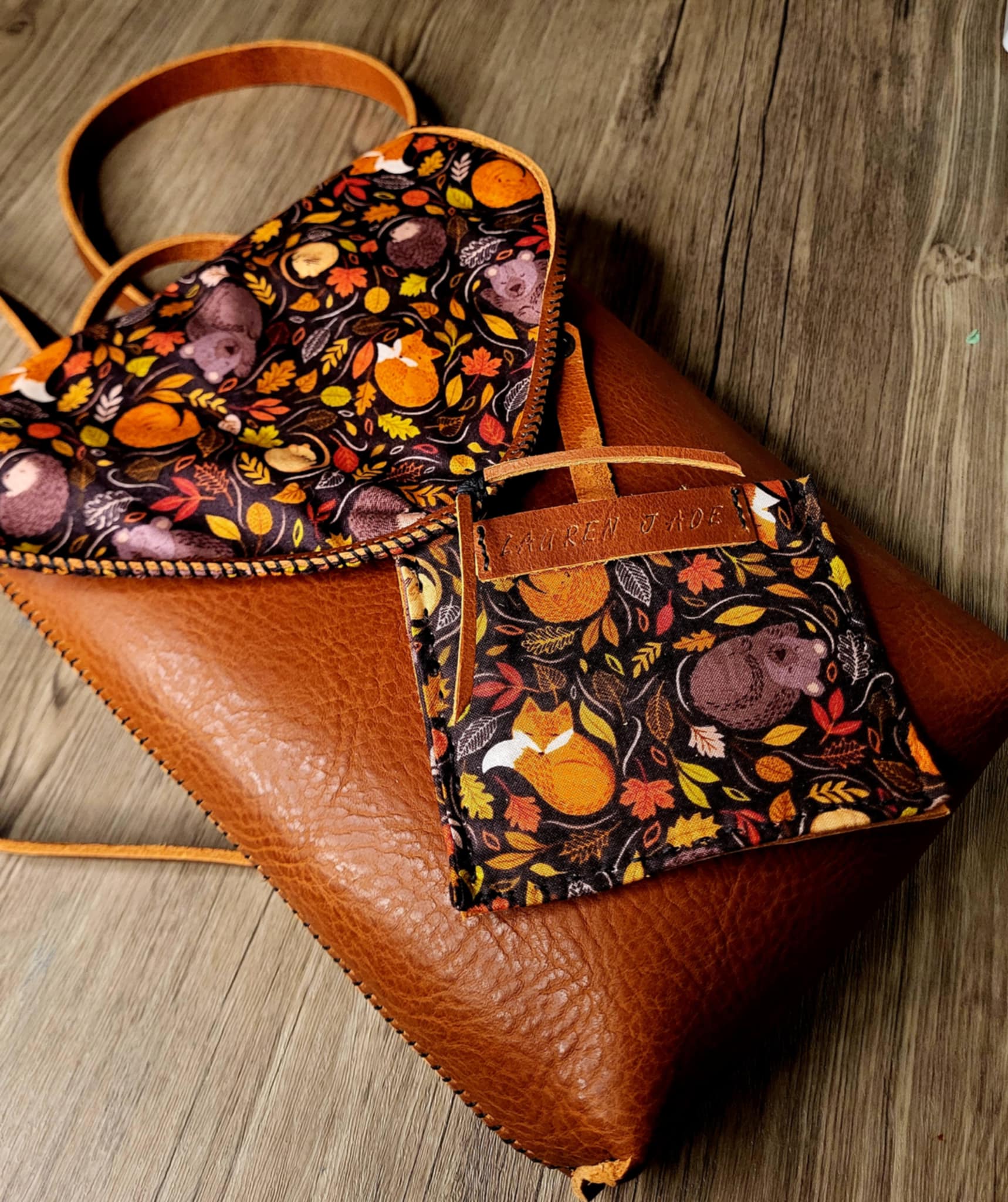 The Acorn and Oak backpack